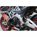 CNC Racing Frame sliders for Aprilia RSV4 / Tuono V4 models - NO CUT (15-20) CNC Racing Frame sliders for Aprilia RSV4 / Tuono V4 models - NO CUT (15-20)